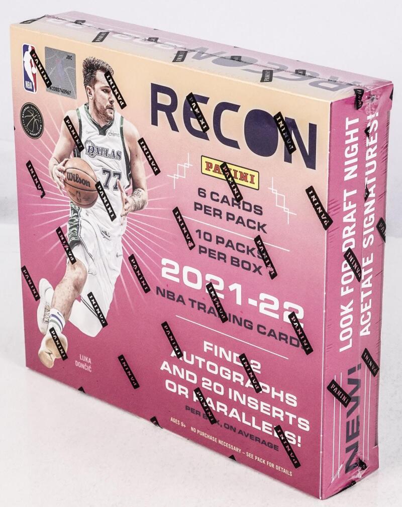 2021-22 Panini Recon Basketball Hobby Box Image 1