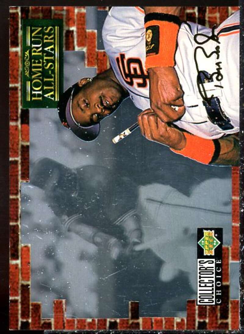 Barry Bonds Card 1994 Collector's Choice Home Run All-Stars #HA3  Image 1