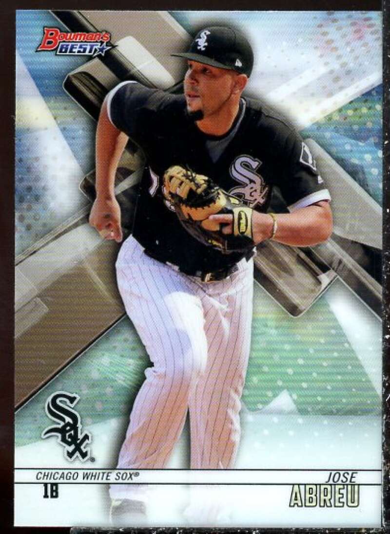 Jose Abreu Card 2018 Bowman's Best Refractors #34  Image 1