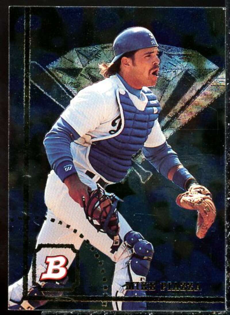 Mike Piazza FOIL Card 1994 Bowman #387  Image 1