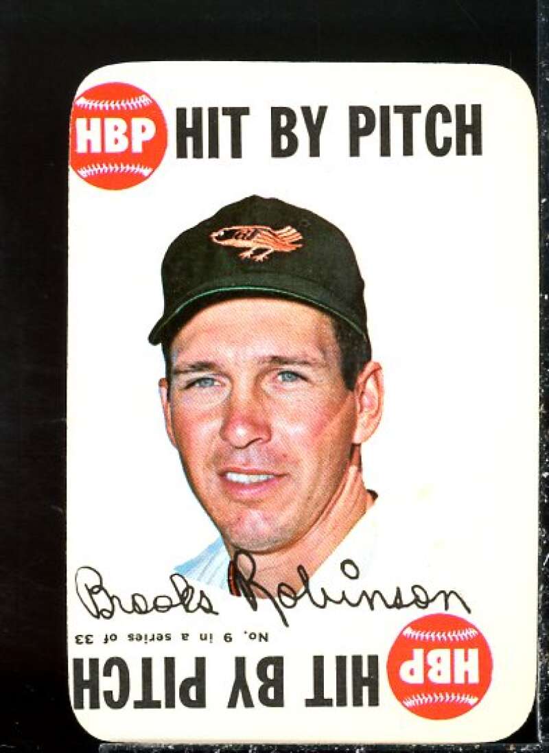 Brooks Robinson Card 1968 Topps Game #9  Image 1