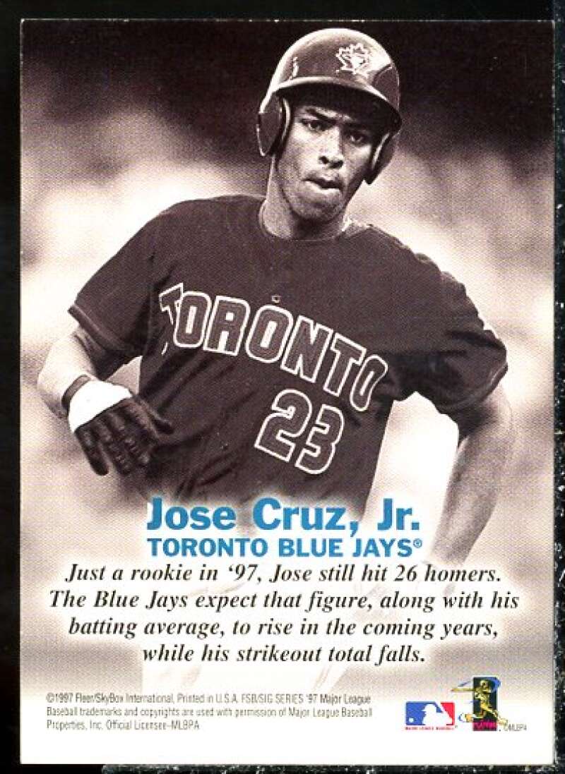 Donruss Jose Cruz Baseball Trading Cards