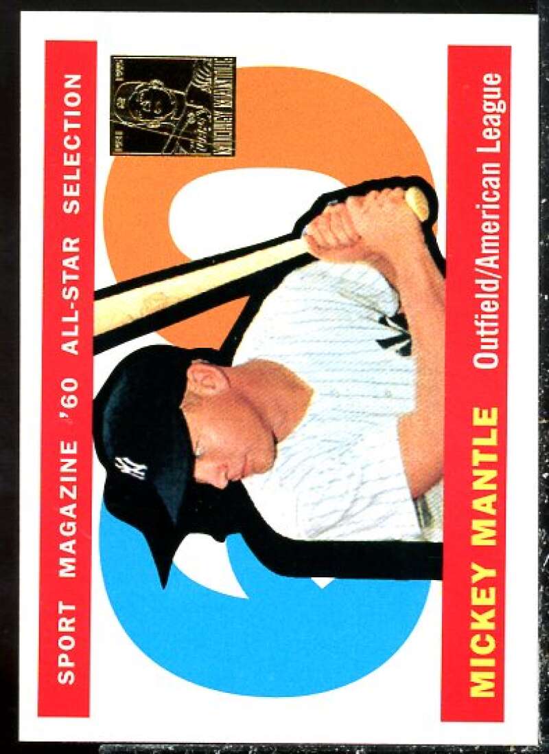 Mickey Mantle/1960 Topps AS Card 1997 Topps Mantle #29  Image 1