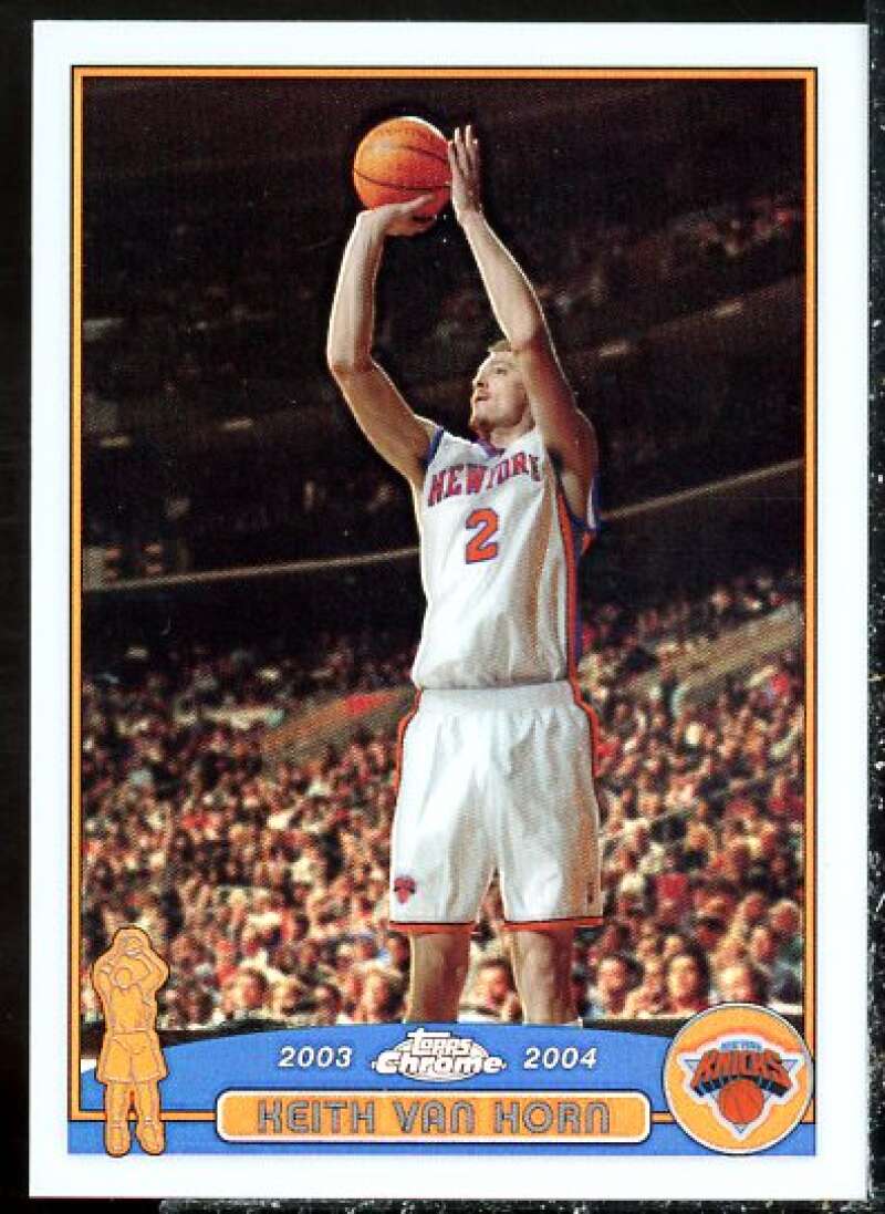 Keith Van Horn Card 2003-04 Topps Chrome Refractors #104  Image 1