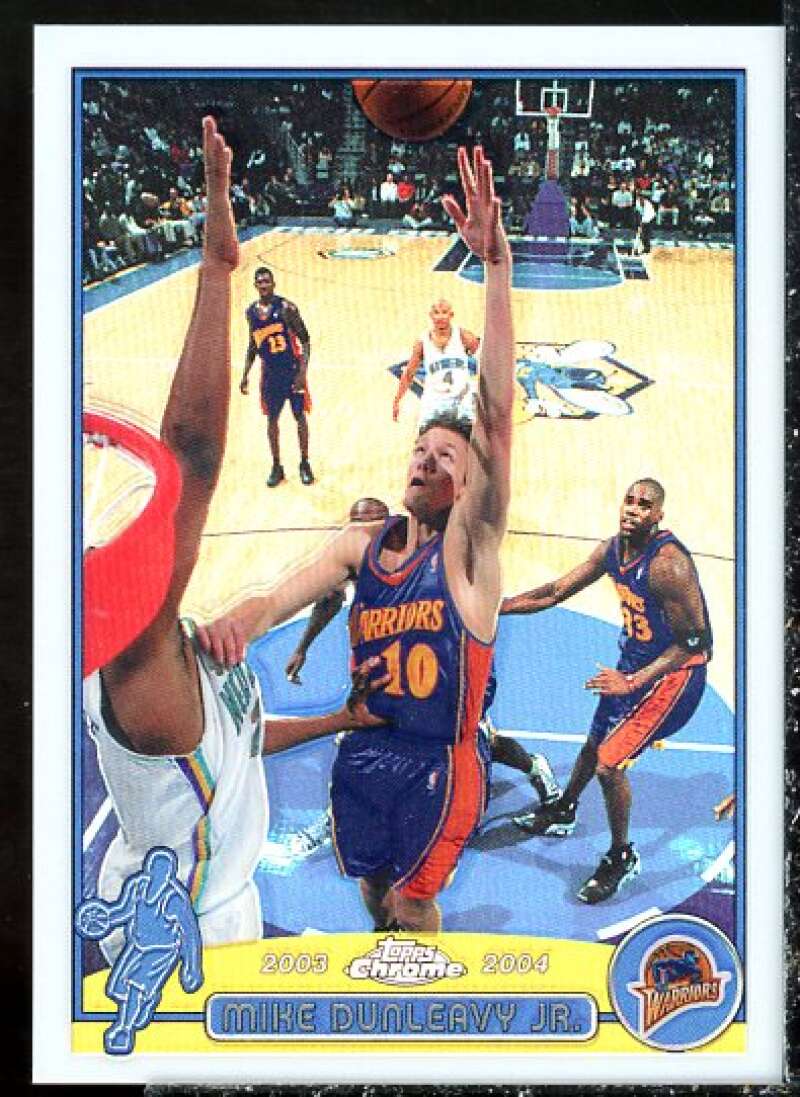 Mike Dunleavy Card 2003-04 Topps Chrome Refractors #37  Image 1