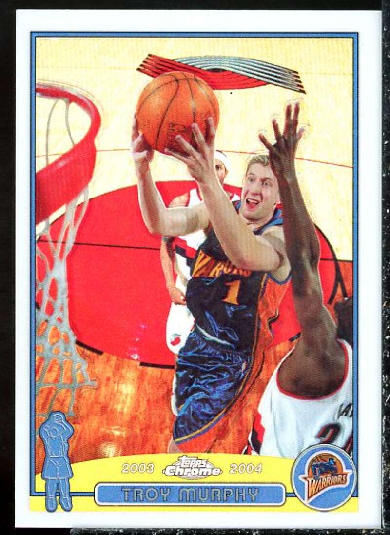 Troy Murphy Card 2003-04 Topps Chrome Refractors #107  Image 1