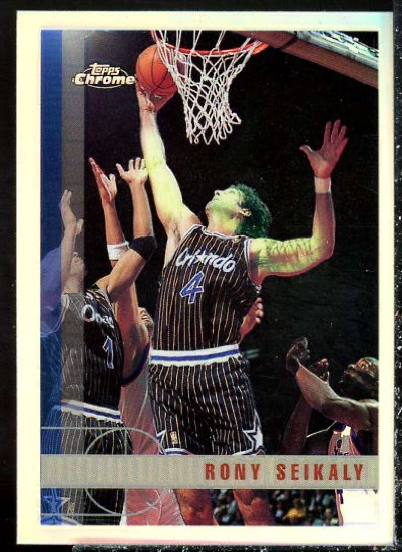 Rony Seikaly Card 1997-98 Topps Chrome Refractors #36  Image 1