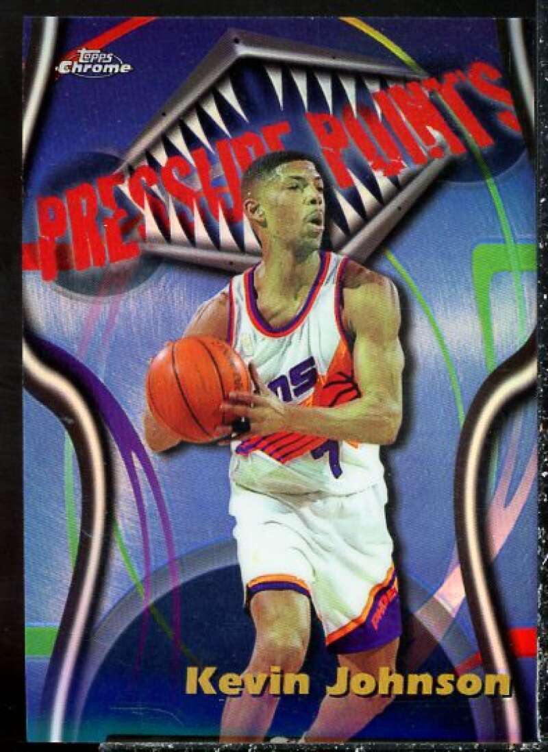 Kevin Johnson Card 1997-98 Topps Chrome Season's Best Refractors #SB2  Image 1