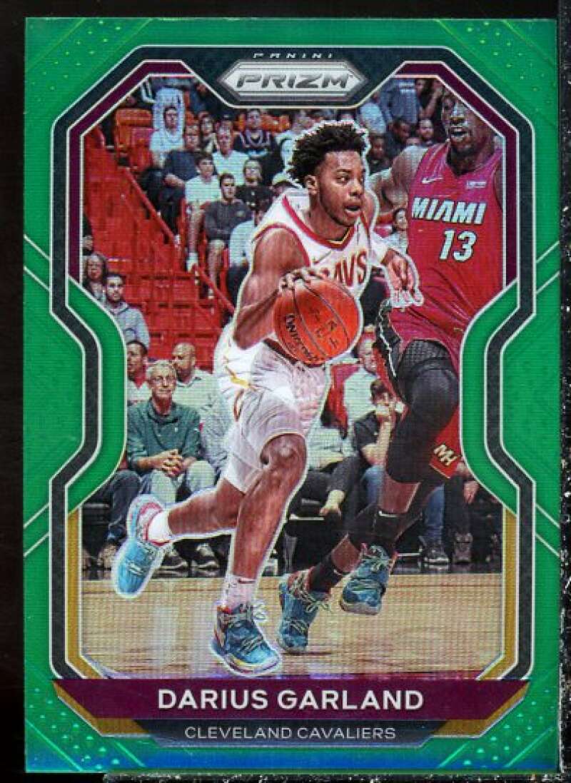 Darius Garland Card 2020-21 Panini Prizm Prizms Green #226  Image 1