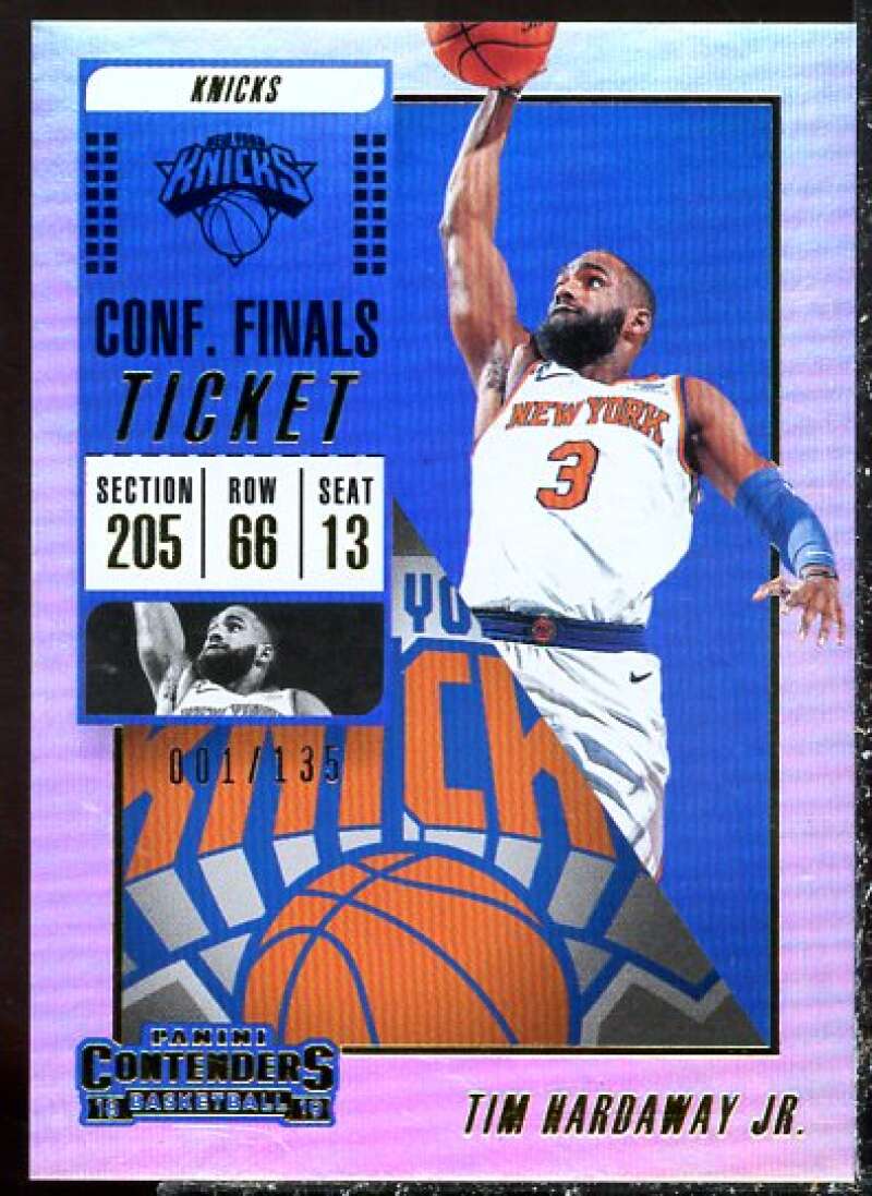 Tim Hardaway Jr. Card 2018-19 Panini Contenders Conference Finals Ticket #33  Image 1