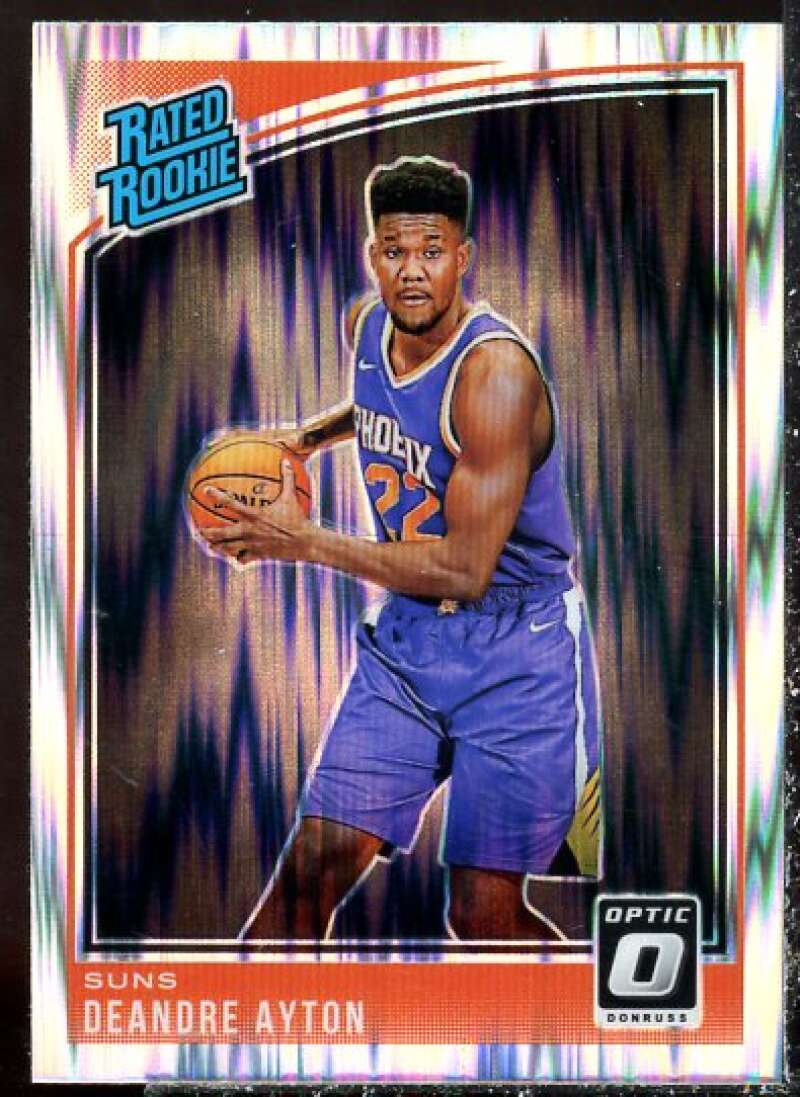 Deandre Ayton RR Card 2018-19 Donruss Optic Shock #157  Image 1