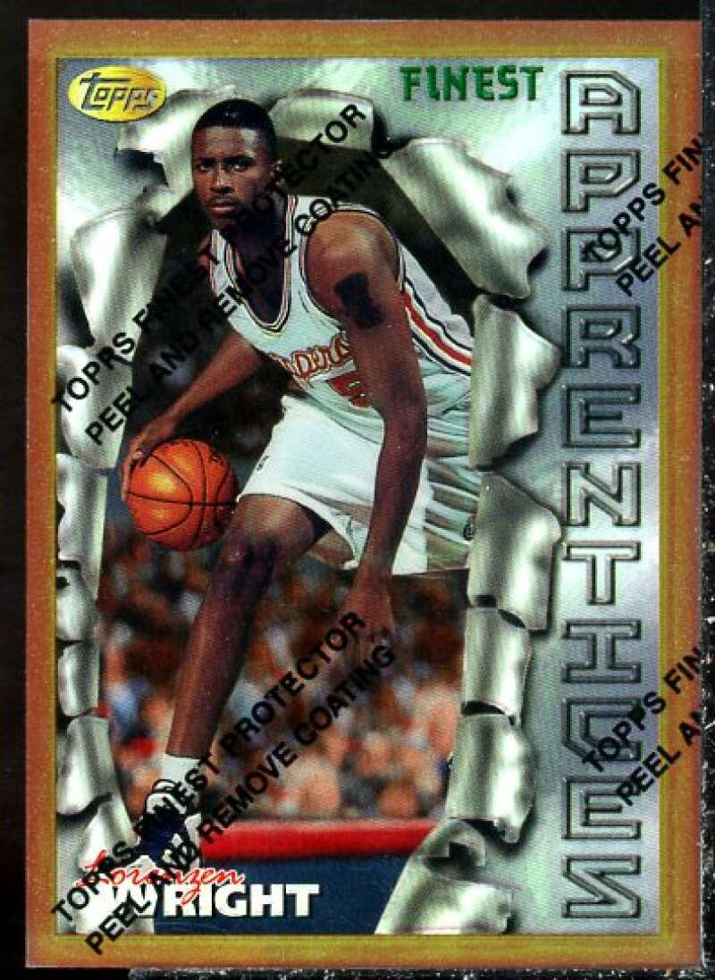 Lorenzen Wright Card 1996-97 Finest Refractors #53  Image 1