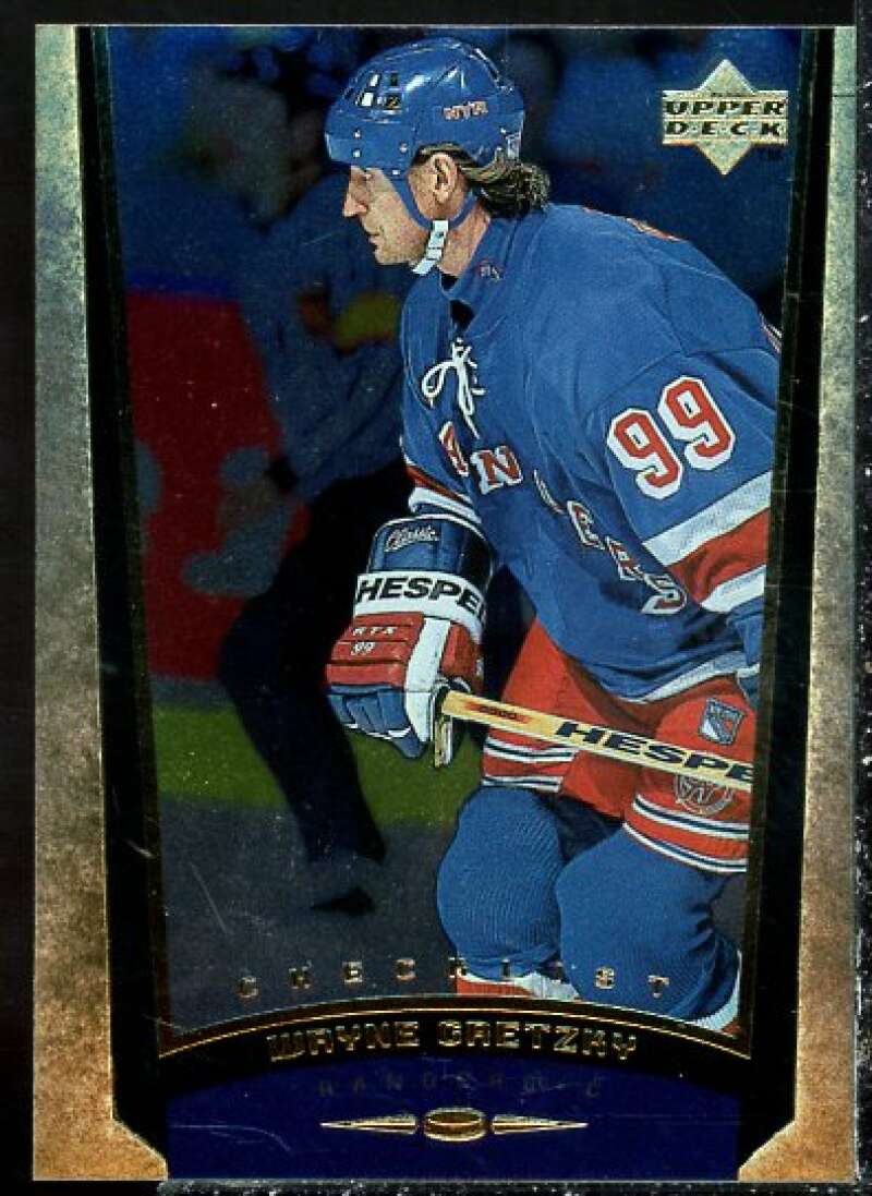 Wayne Gretzky Card 1998-99 Upper Deck Year of the Great One #G09  Image 1