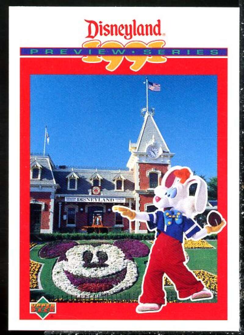 Big Thunder Mountain Card 1991 Upper Deck Disneyland Previews #3  Image 1