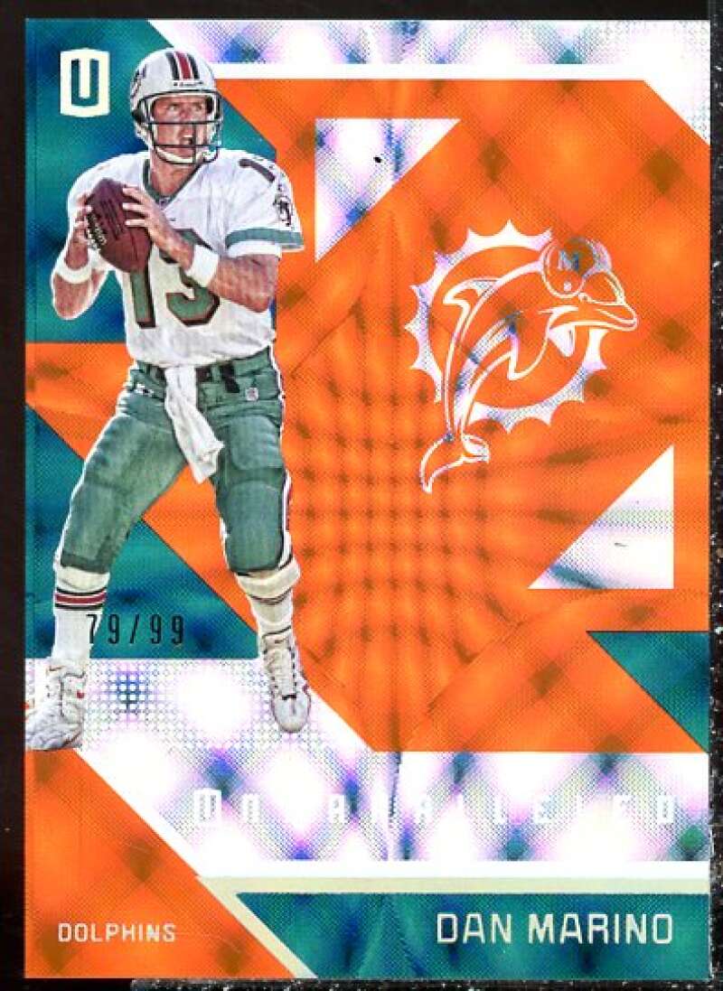 Dan Marino Card 2016 Panini Unparalleled Orange #54  Image 1