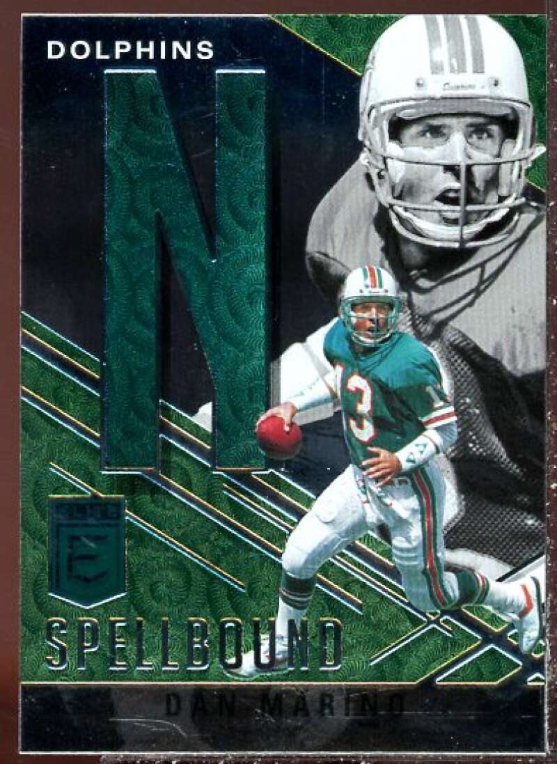 Dan Marino Card 2021 Elite Spellbound Green #35  Image 1