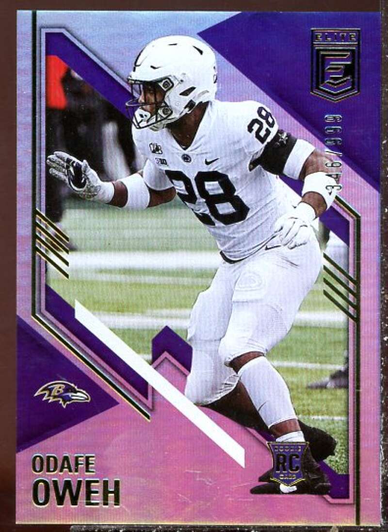 Odafe Oweh/999 Rookie Card Card 2021 Elite #153  Image 1