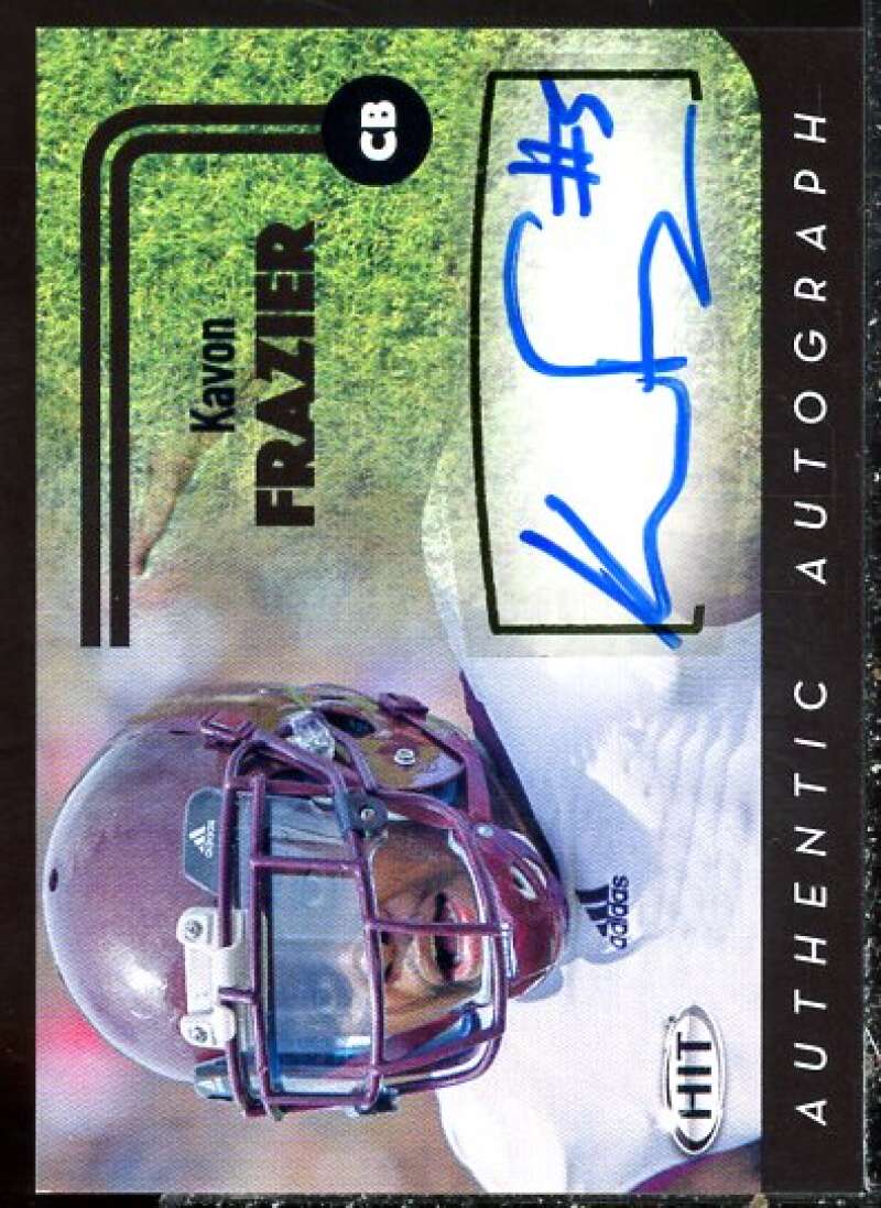 Kavon Frazier Card 2016 SAGE HIT Autographs #A93  Image 1