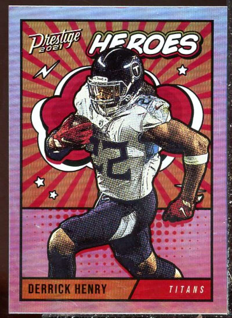 Derrick Henry Card 2021 Prestige Heroes #10  Image 1