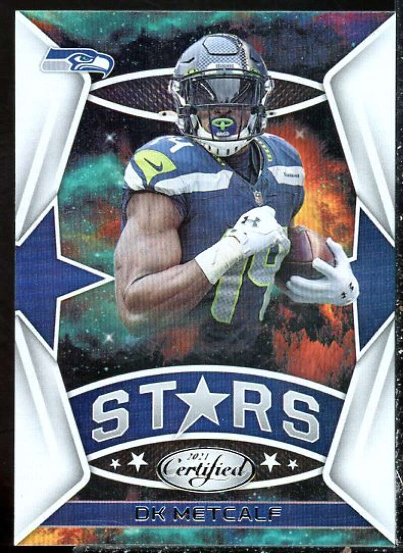 D.K. Metcalf Card 2021 Certified Certified Stars #10  Image 1