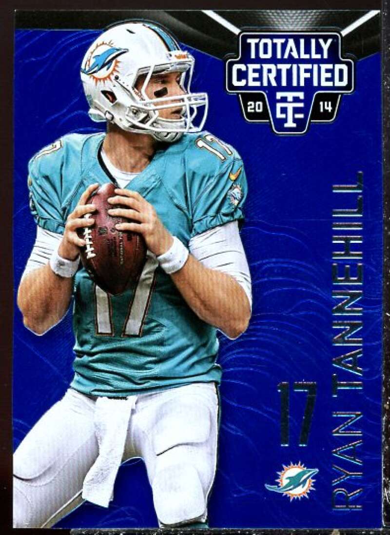 Ryan Tannehill Card 2014 Totally Certified Platinum Blue #51  Image 1