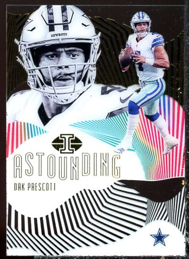 Dak Prescott Card 2019 Panini Illusions Astounding #ASTDP  Image 1