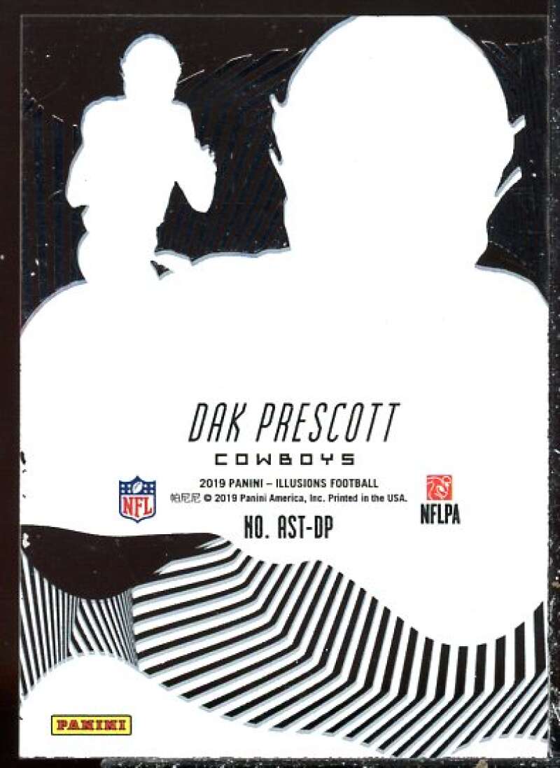 Dak Prescott Card 2019 Panini Illusions Astounding #ASTDP  Image 2