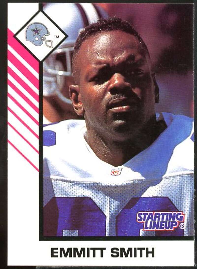 Emmitt Smith Card 1993 Kenner Starting Lineup Cards #22  Image 1