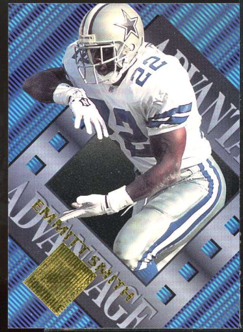 Emmitt Smith Card 1996 Collector's Edge Advantage Perfect Play Foils #43  Image 1