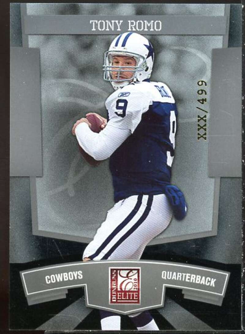 Tony Romo Card 2010 Donruss Elite National Convention #20  Image 1