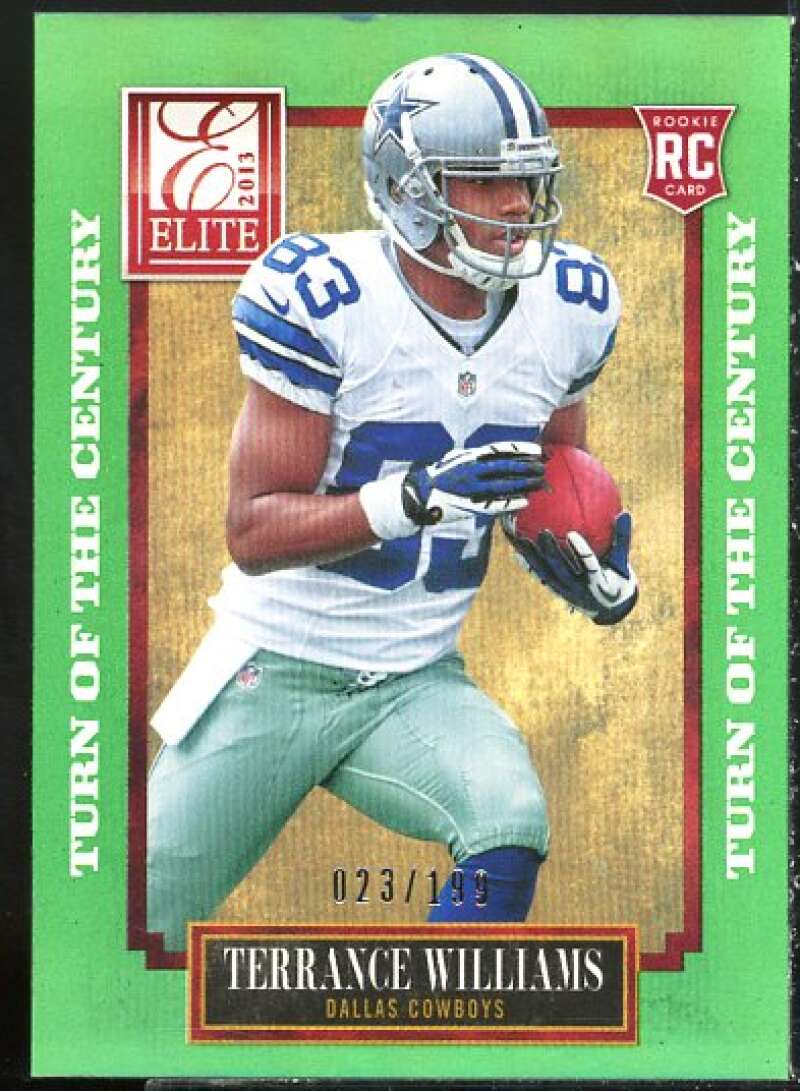 Terrance Williams Rookie Card 2013 Elite Turn of the Century #191  Image 1