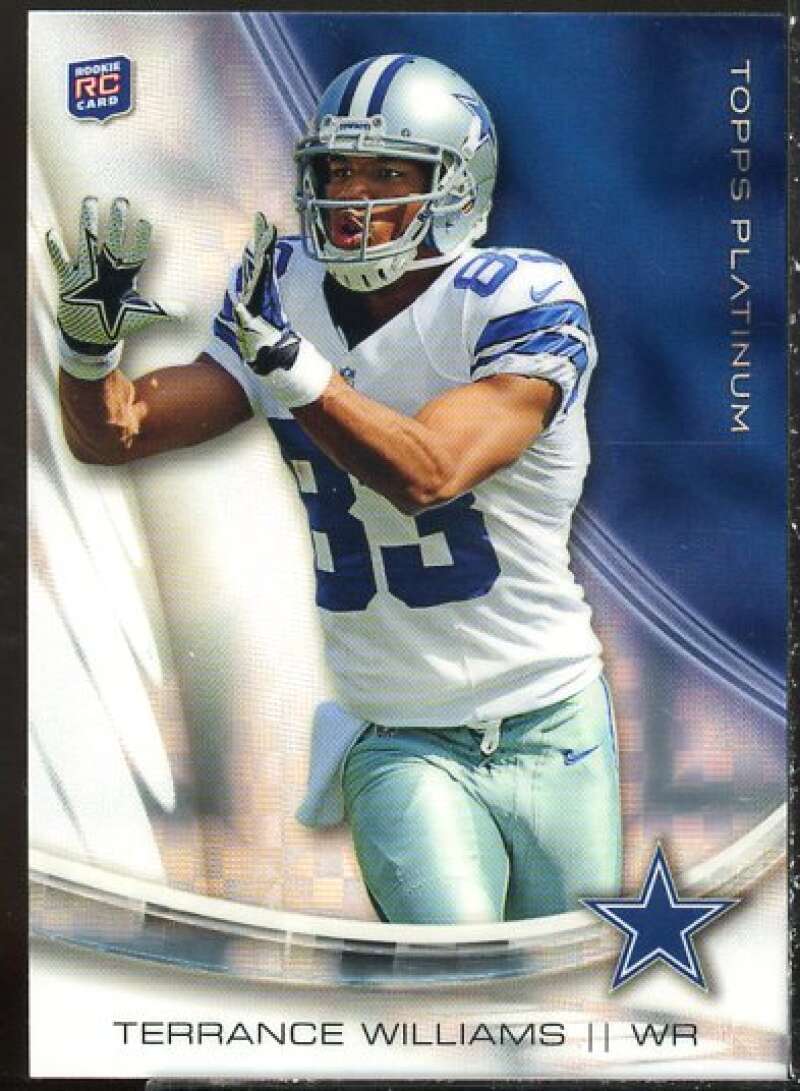 Terrance Williams Rookie Card 2013 Topps Platinum Xfractors #141  Image 1