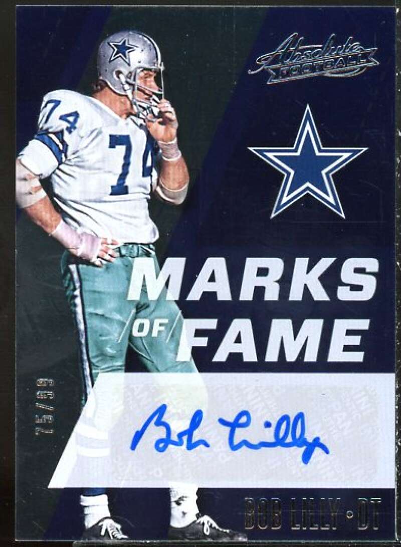 Bob Lilly Card 2017 Absolute Marks of Fame #3  Image 1