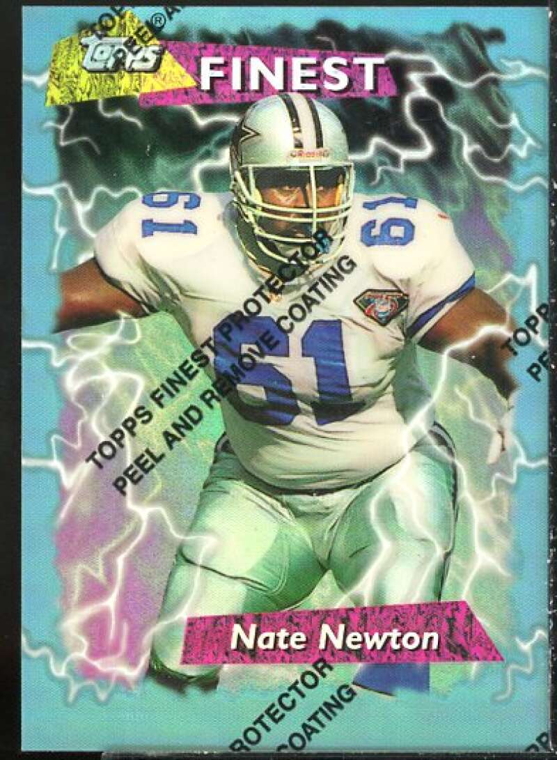 Nate Newton Card 1995 Finest Refractors #249  Image 1