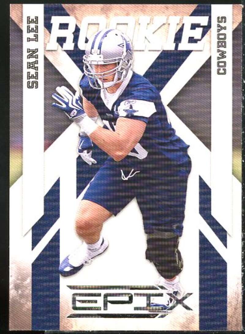 Sean Lee Rookie Card 2010 Epix Silver #184  Image 1