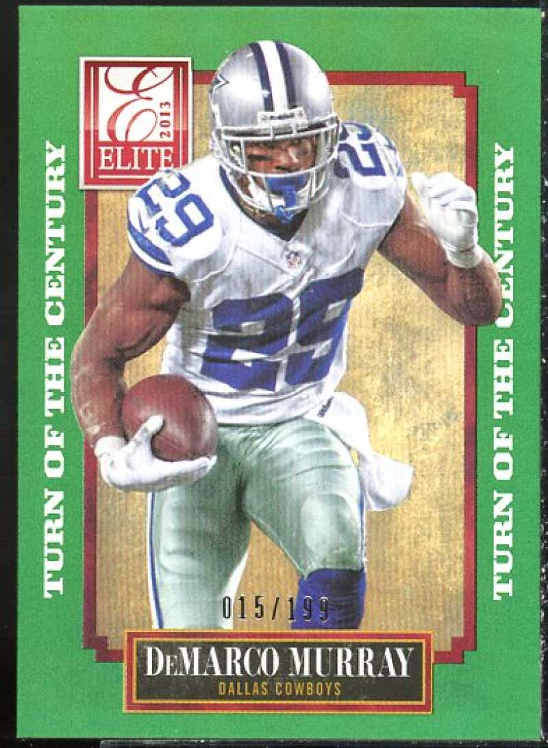 DeMarco Murray Card 2013 Elite Turn of the Century #30  Image 1