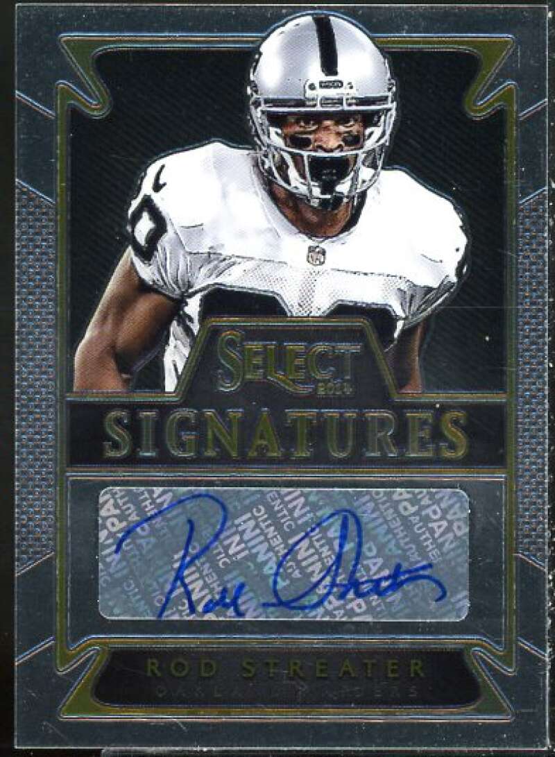 Rod Streater Rookie Card 2014 Select Signatures #68  Image 1