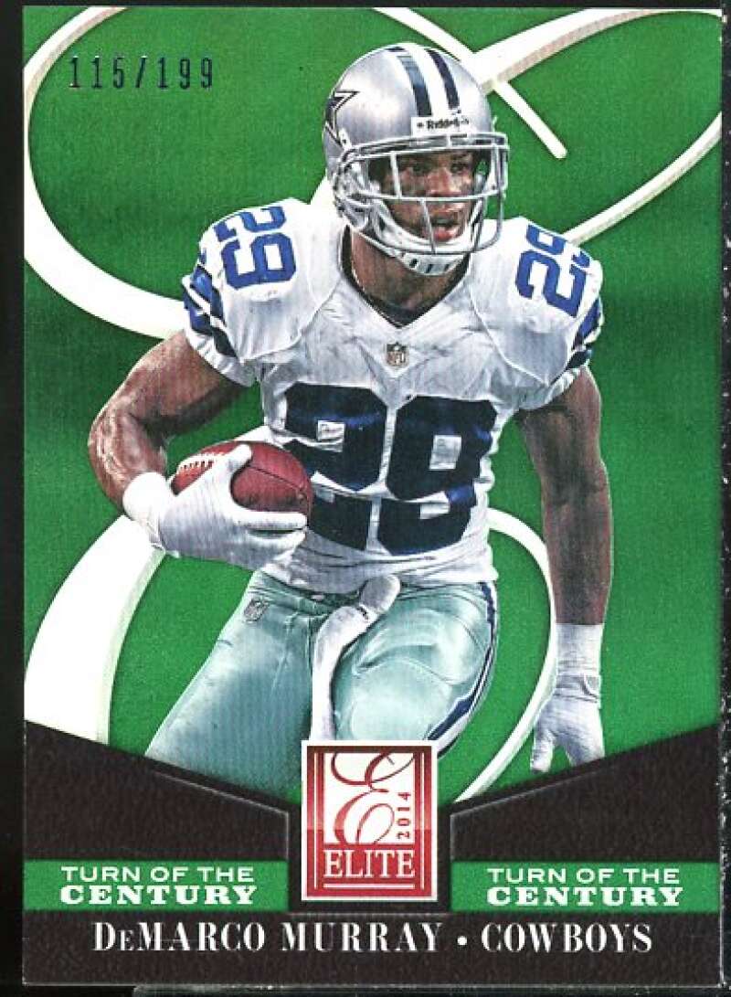 DeMarco Murray Card 2014 Elite Turn of the Century #27  Image 1