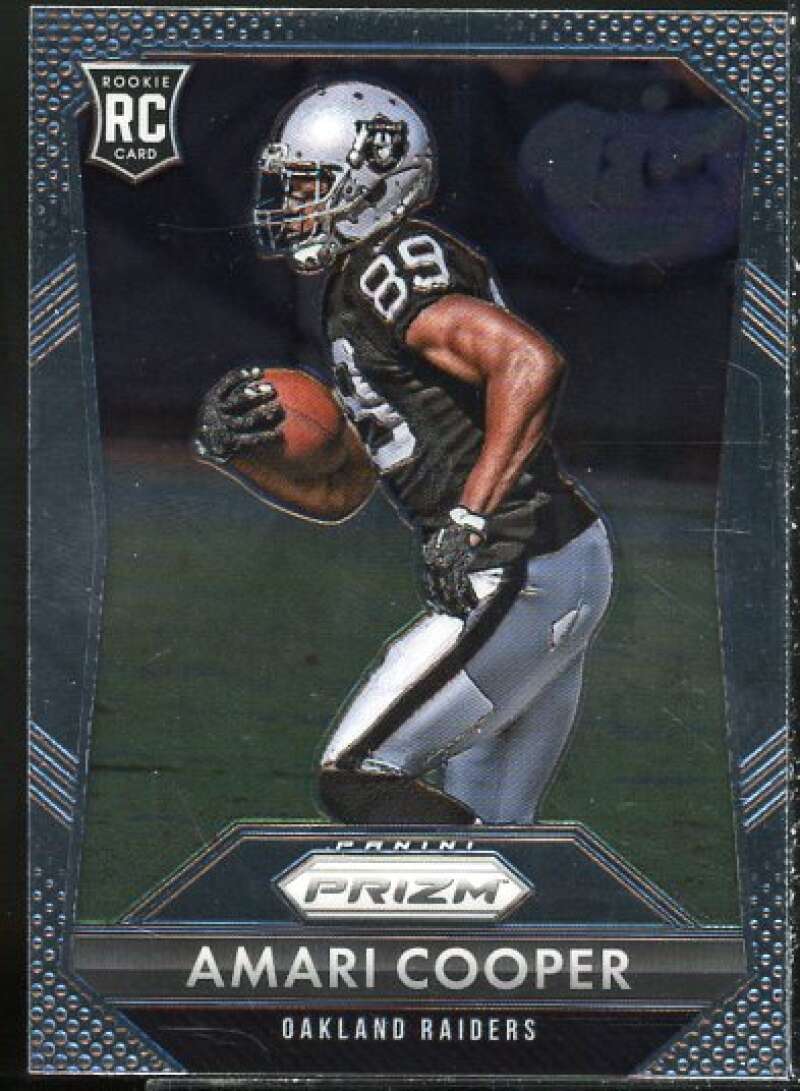 Amari Cooper RC/running Rookie Card 2015 Panini Prizm #201A  Image 1