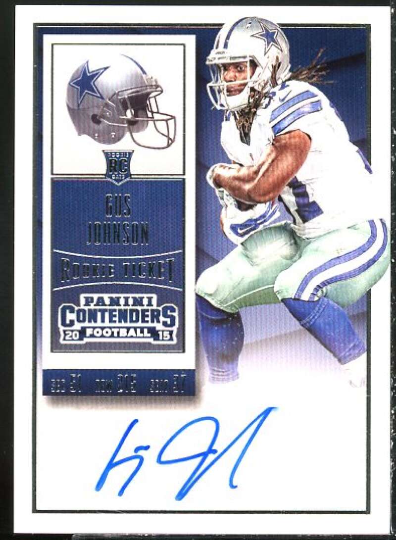 Gus Johnson AU Rookie Card 2015 Panini Contenders #281  Image 1