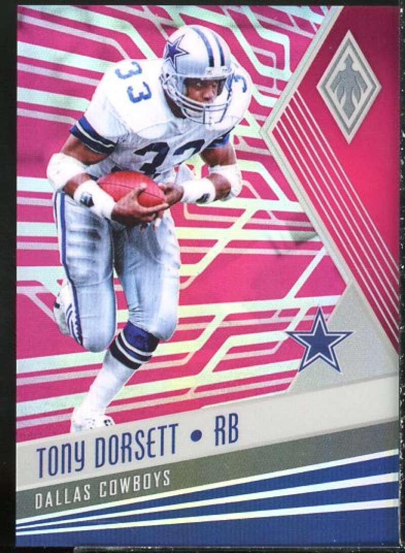 Tony Dorsett Card 2017 Panini Phoenix Pink #100  Image 1