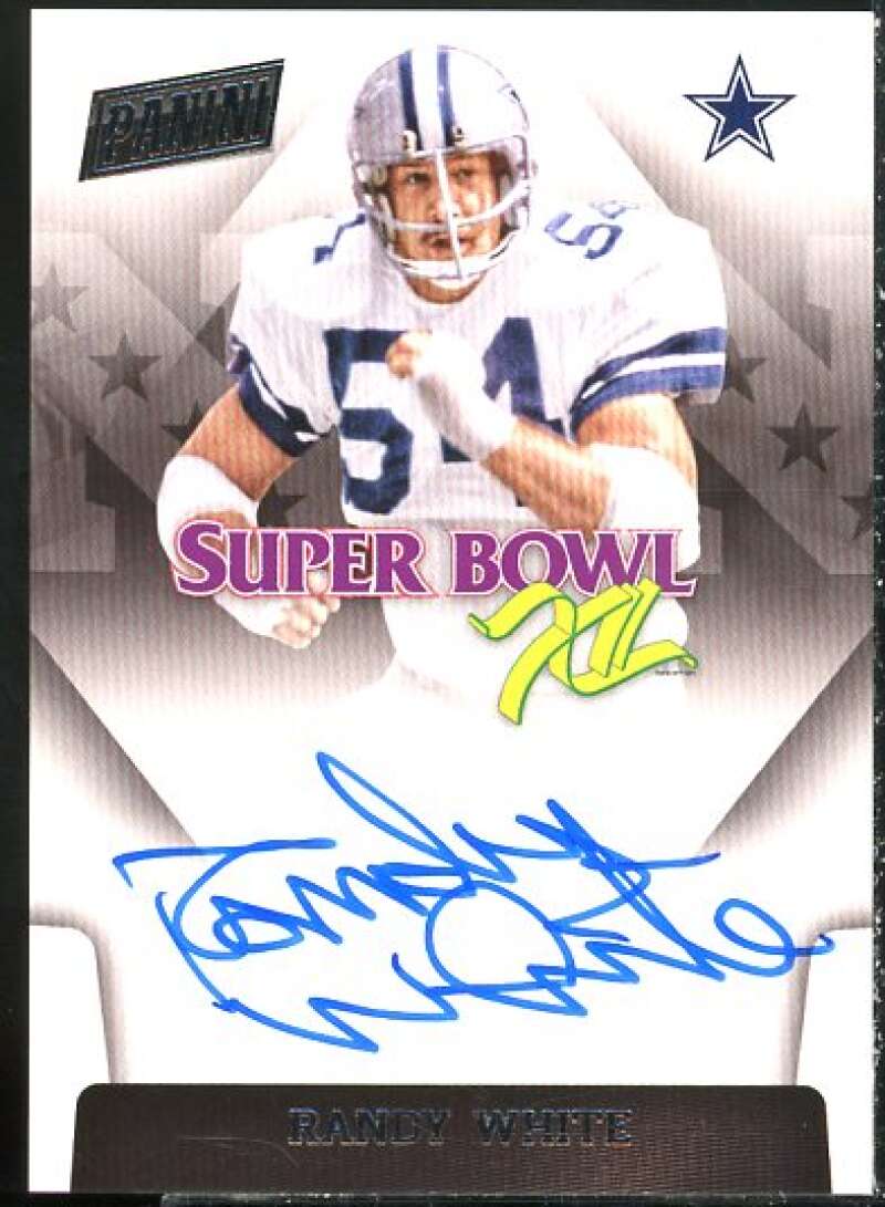 Randy White Card 2018 Panini Super Bowl Xll AU #SBXll-RW  Image 1