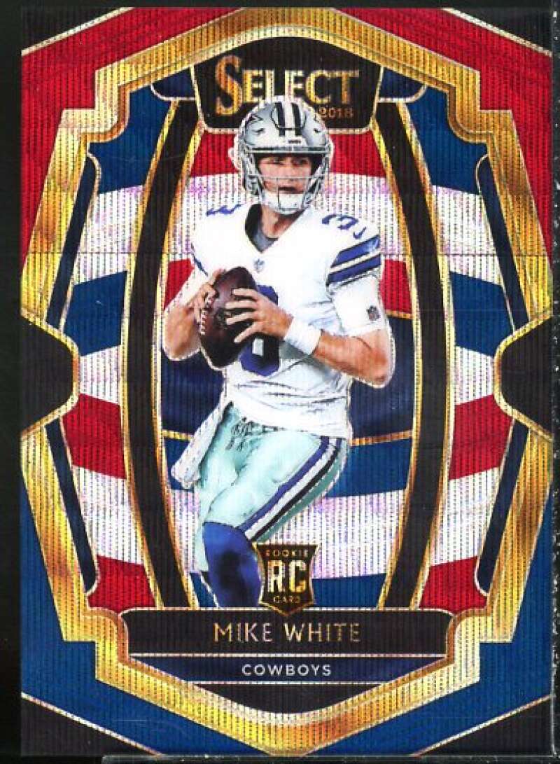 Mike White Rookie Card 2018 Select Prizm Tri Color #191  Image 1