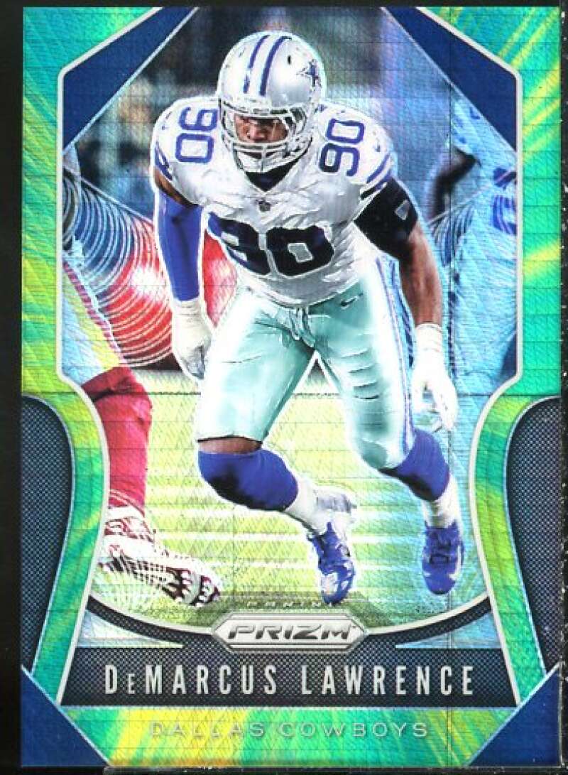 DeMarcus Lawrence Card 2019 Panini Prizm Prizms Hyper #39  Image 1