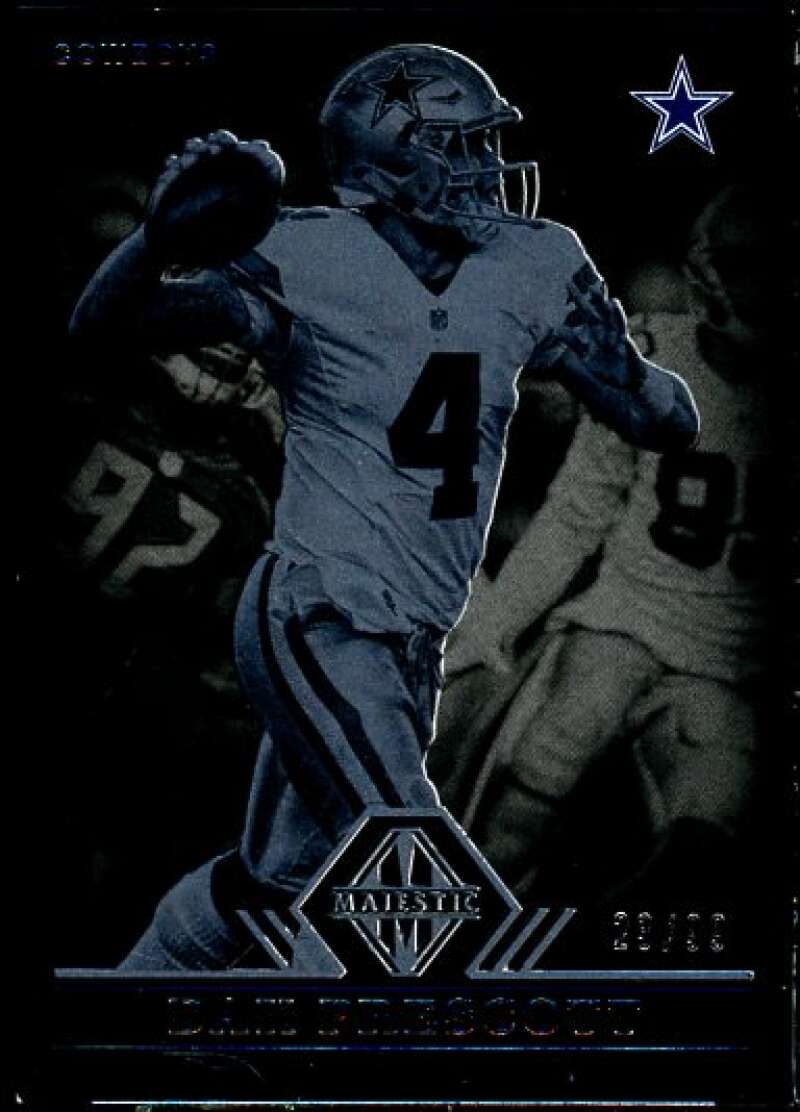 Dak Prescott Card 2017 Panini Majestic #25  Image 1