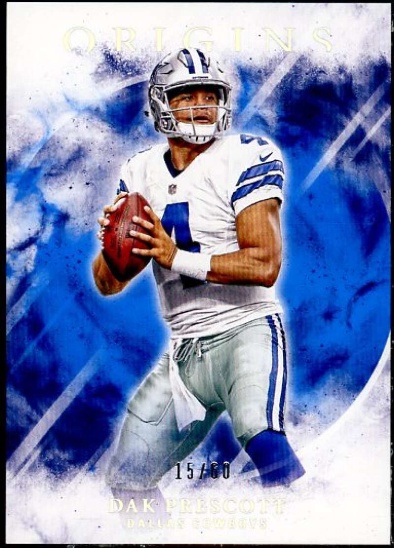 Dak Prescott Card 2017 Panini Origins Blue #16  Image 1