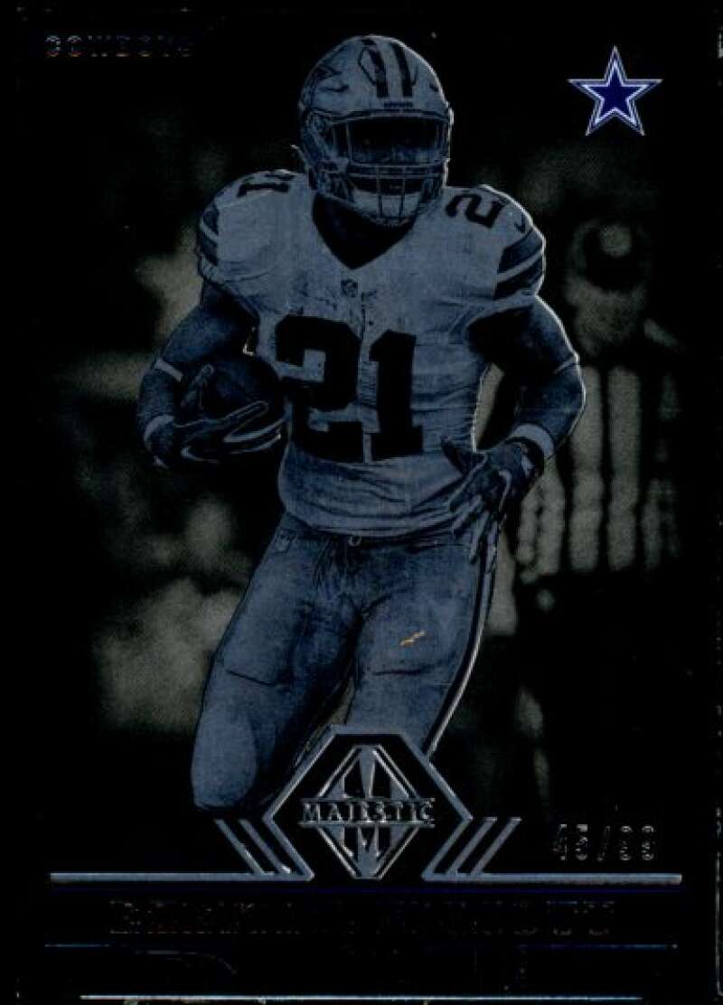 Ezekiel Elliott Card 2017 Panini Majestic #26  Image 1