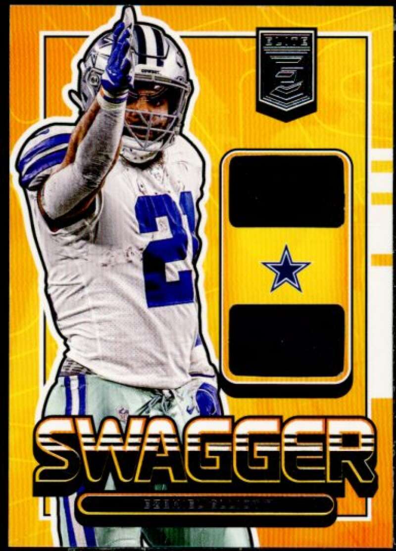 Ezekiel Elliott Card 2020 Elite Swagger Materials #20  Image 1