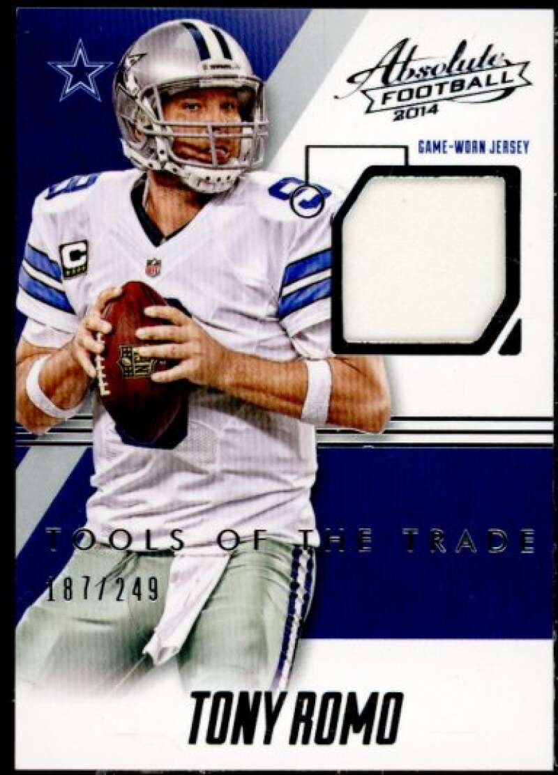 Tony Romo Card 2014 Absolute Tools of the Trade #TTTRO  Image 1