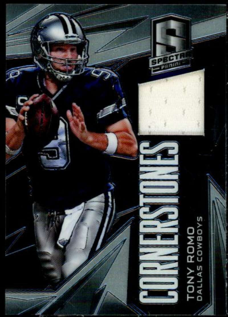 Tony Romo Card 2014 Panini Spectra Cornerstones Jerseys #23  Image 1